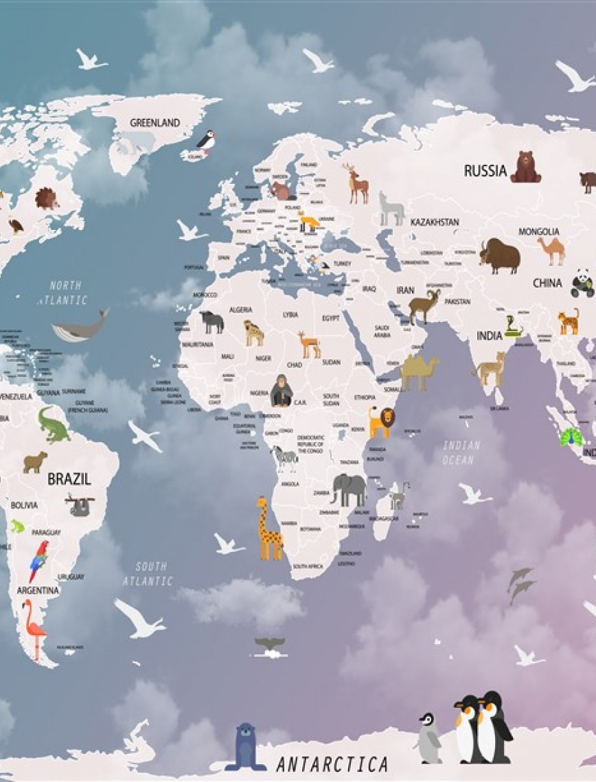 POSTER | Çocuk Harita 1009-32