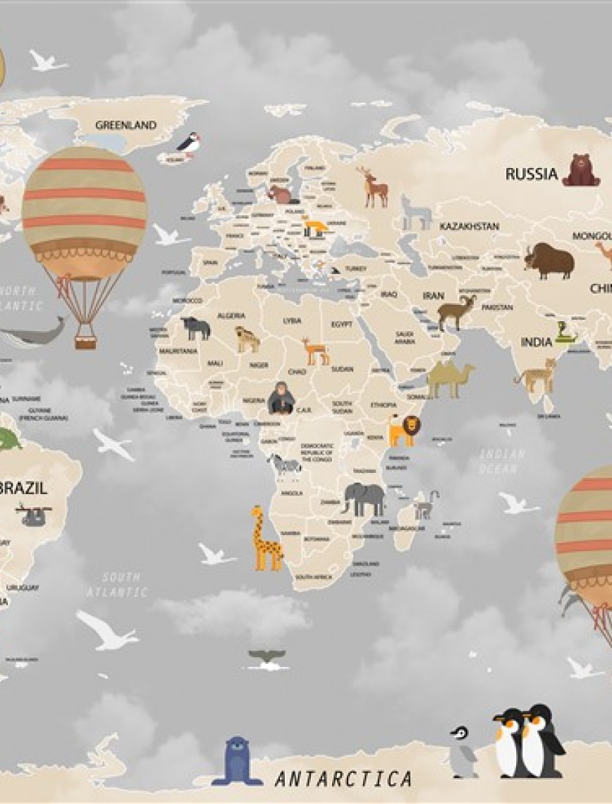 POSTER | Çocuk Harita 1009-33