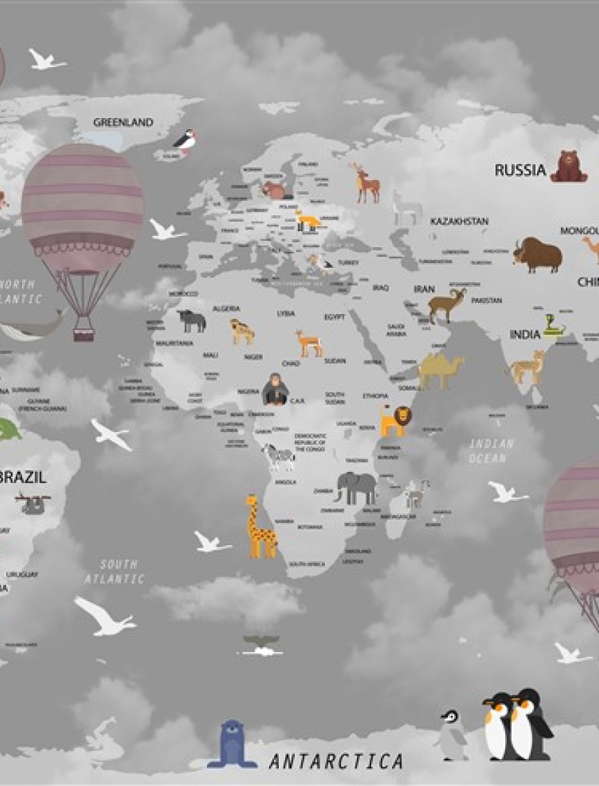 POSTER | Çocuk Harita 1009-34