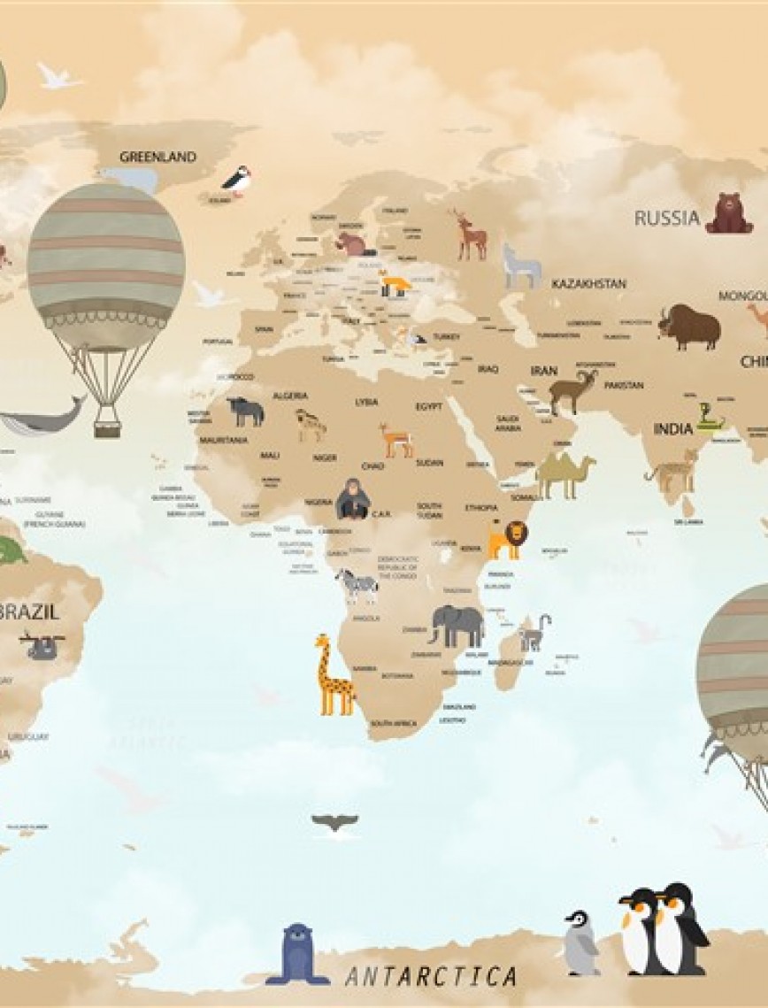 POSTER | Çocuk Harita 1009-35