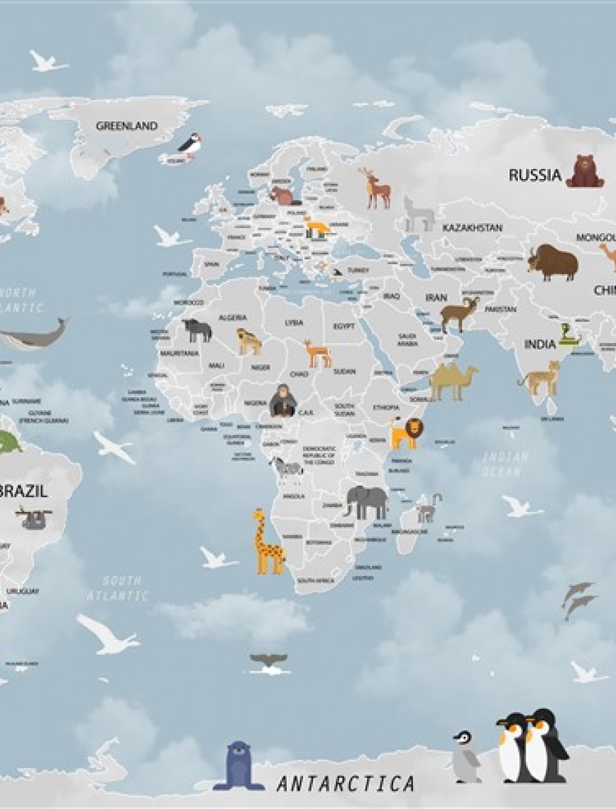 POSTER | Çocuk Harita 1009-36