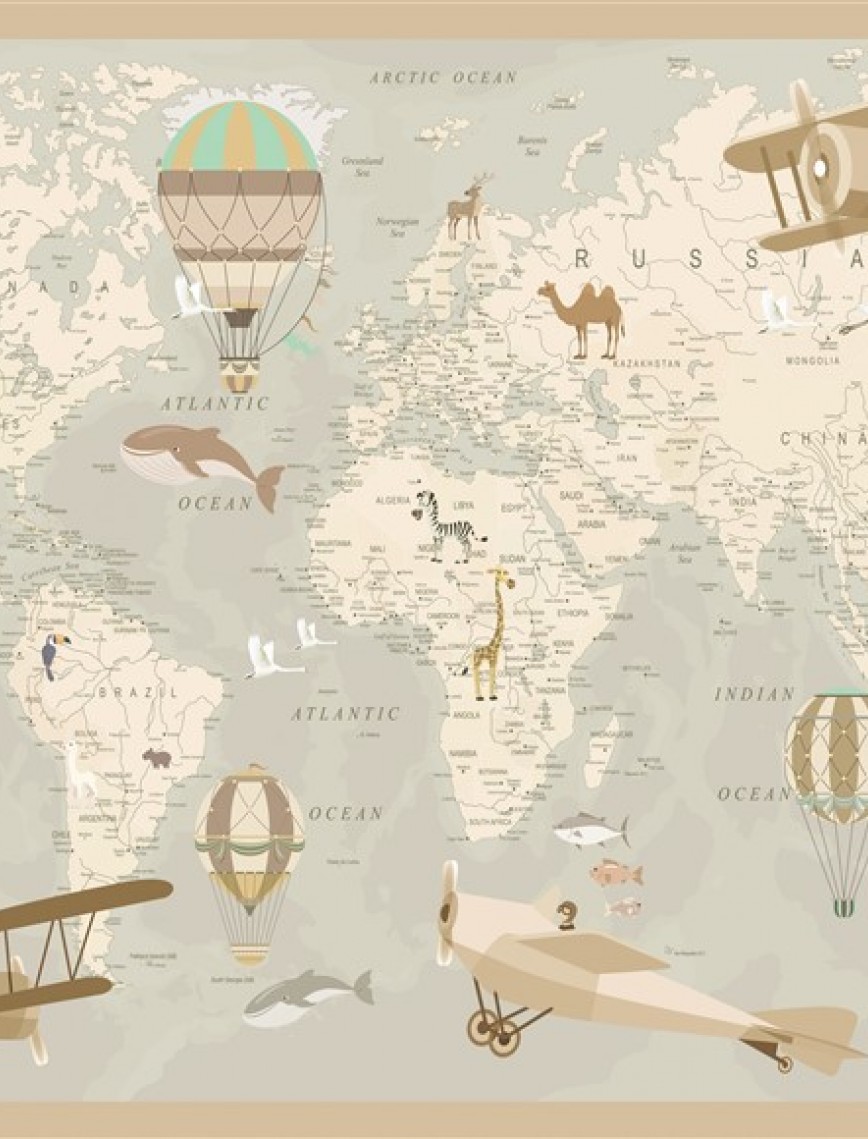 POSTER | Çocuk Harita 1009-38