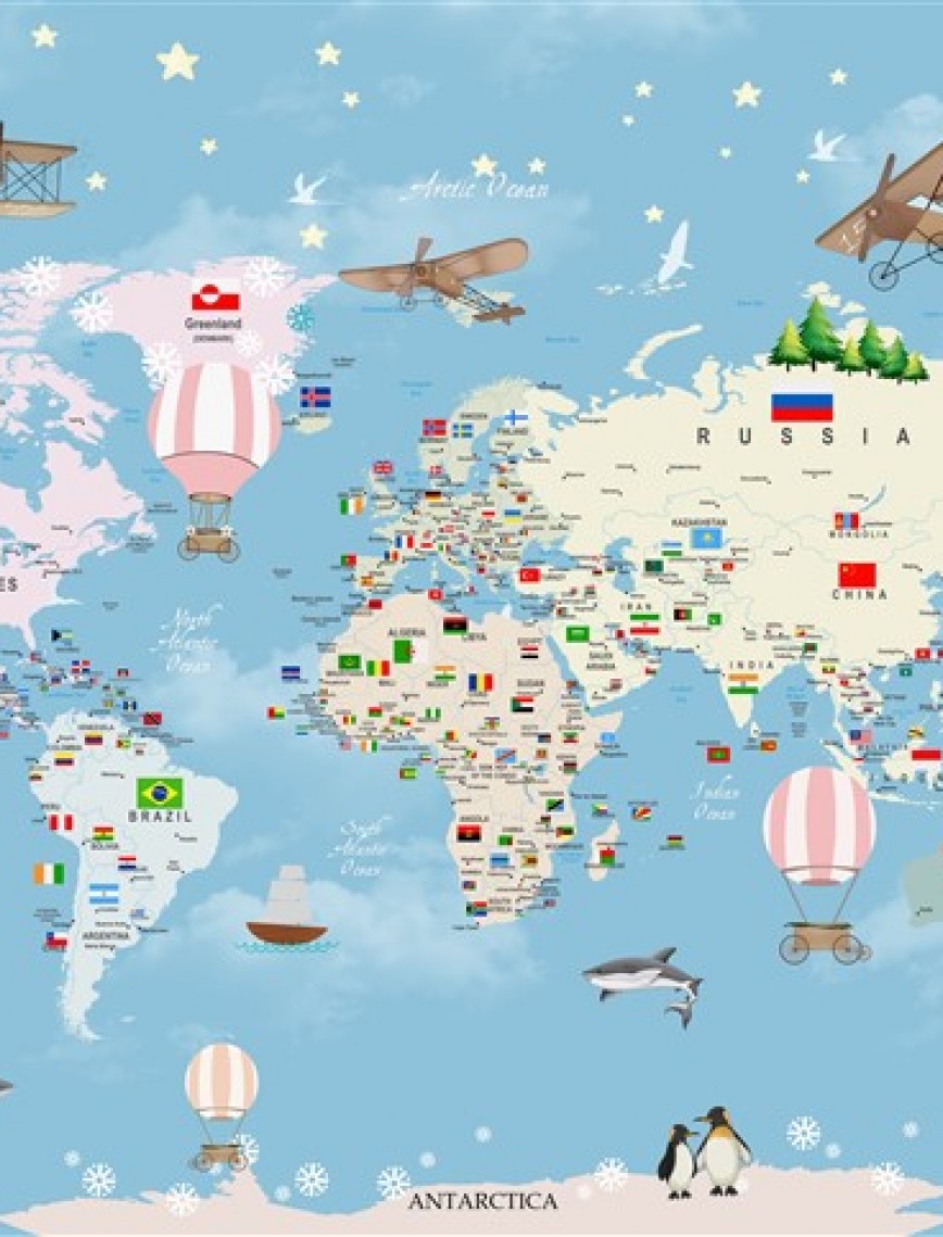 POSTER | Çocuk Harita 1009-39