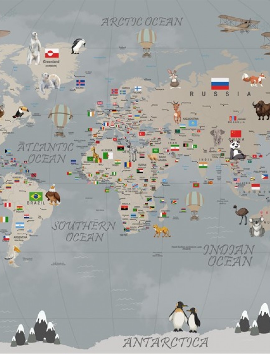 POSTER | Çocuk Harita 1009-40