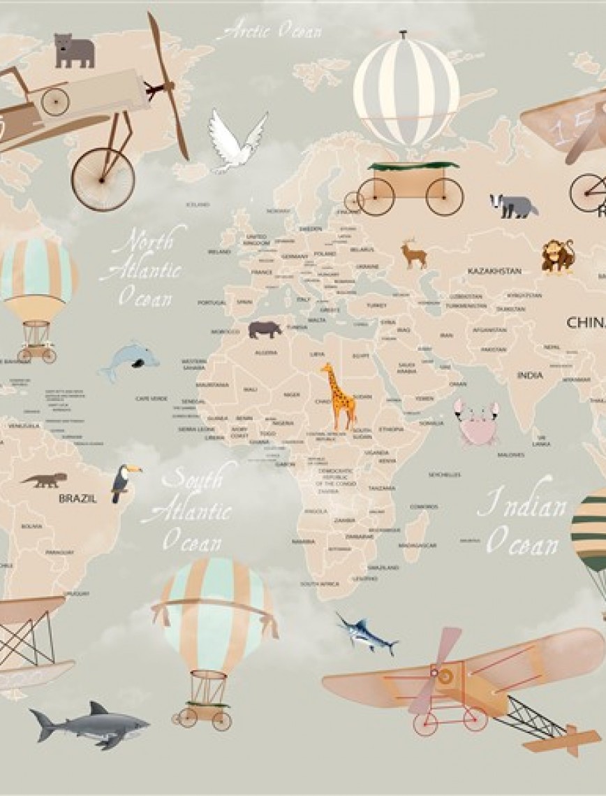 POSTER | Çocuk Harita 1009-42